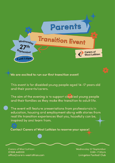 West Lothian Carers Transition Event