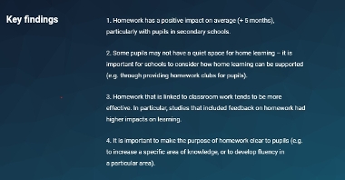 Homework Overview